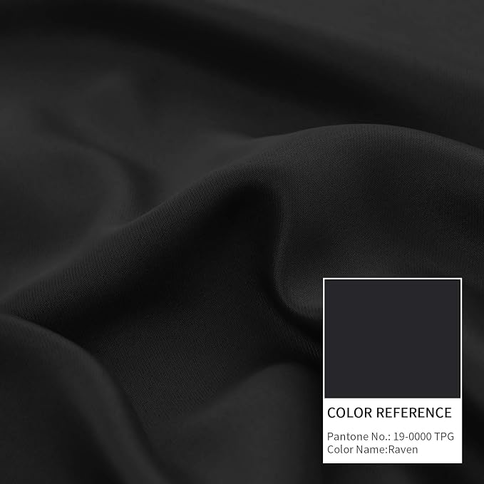 BGment Rod Pocket Blackout Curtains 48 Inch Length - Image 7