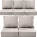 Luxury 22x24/22x25 6-Inch Outdoor Cushions by ACTREST