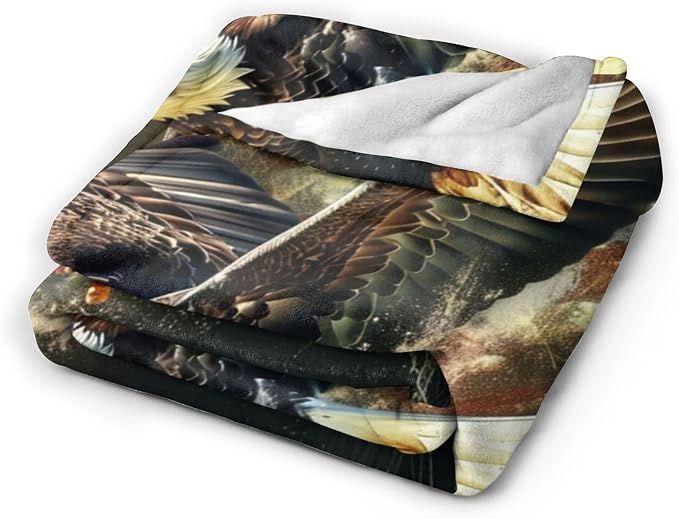 American Eagle Bald Eagle Throw Blanket and Decor - Image 4