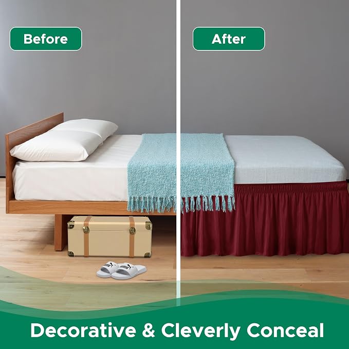 Biscaynebay Wrap Around Bed Skirts - Image 8