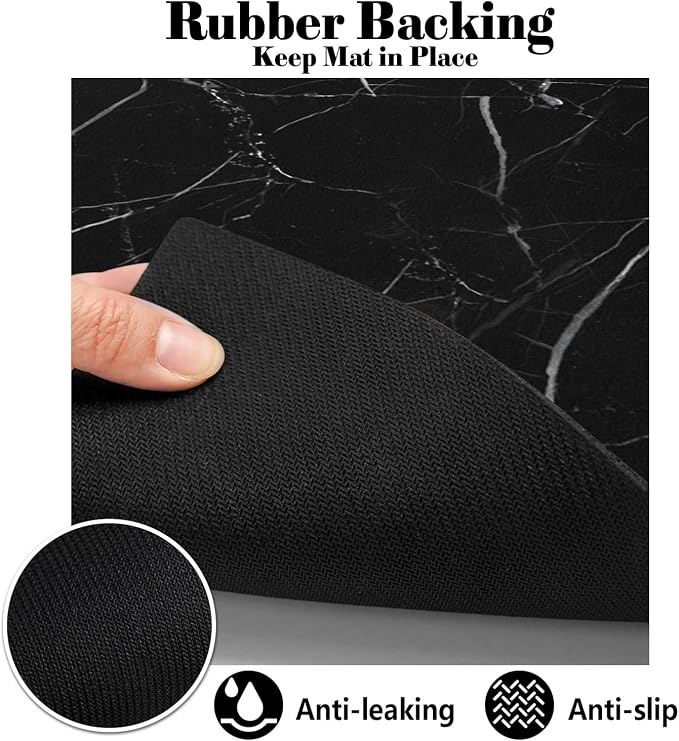 Dog Food Mats for Floors Absorbent, Pet Cat Food Mat - Image 4