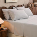 100% Linen Sheet Set Cal King Size Extra Deep Pocket Fits 18-24 Inch Mattress by overket
