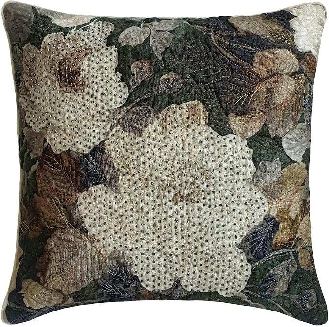 The HomeCentric King/Queen/Twin Gray & Brown Designer Queen 74"x18" Bed Runner - Image 5