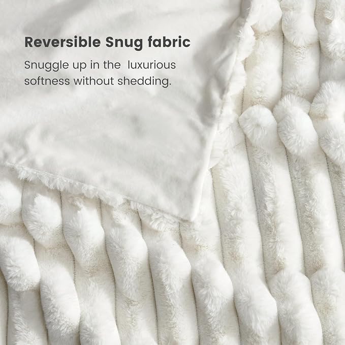 Cozy Bliss Faux Fur Throw Blanket - Image 7