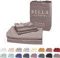 Bella Coterie Luxury Bamboo Viscose Twin XL Size Sheet Set | 100% Organically by BC