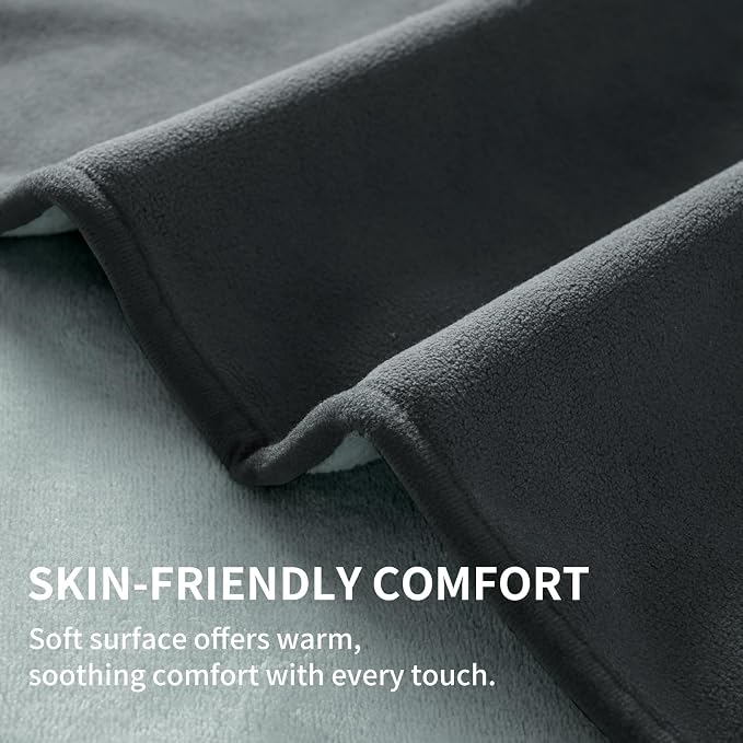 QiyI Waterproof Blanket for Bed Couch Sofa, Small Washable Reversible & - Image 5