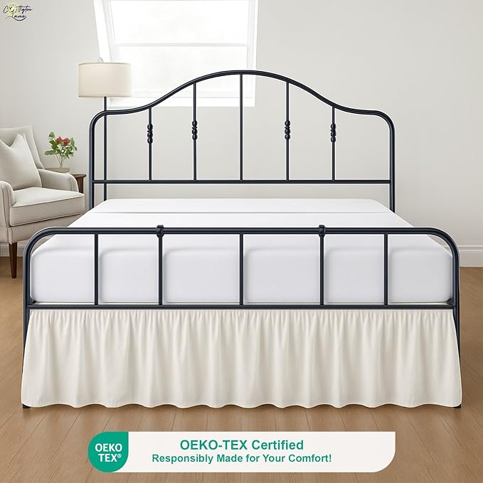 Cottington Lane Ruffled Bed Skirt King Size - Image 2