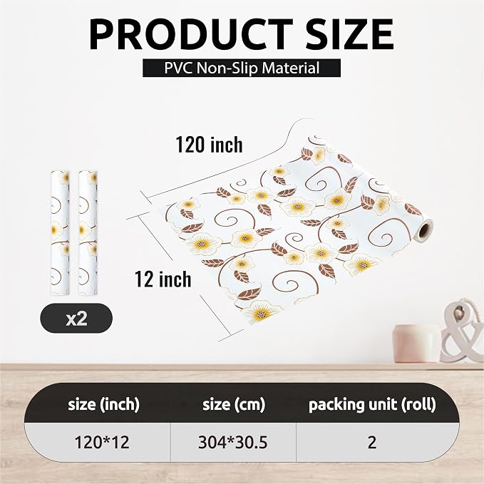 RAY STAR 12X120 Inch Shelf Liner - Image 3