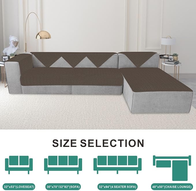 Foxdecor Couch Cover Sofa Covers Washable, Dog Bed Cover Couch Covers - Image 6