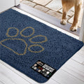 GORILLA GRIP SOAKSTOPPER Dog Door Mat, 48x30 Machine Washable Rug Absorbent by GorillaGrip