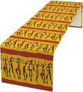African Woman Table Runner, Ethnic American Juneteenth Heritage Festival by ShiTingYu