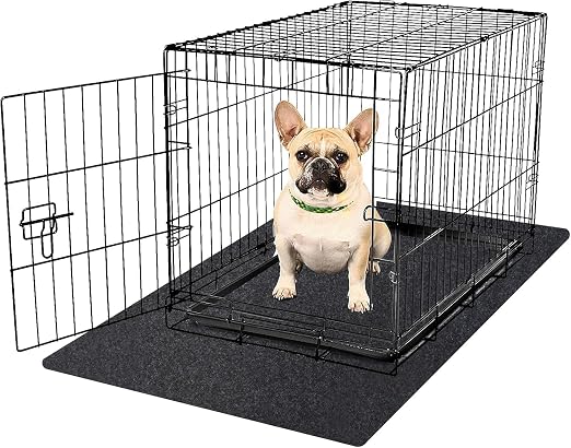 Kennel Pad Dog Crate Mat Liner, Absorbs Urine, Waterproof, Washable Puppy Pee by NYFITY