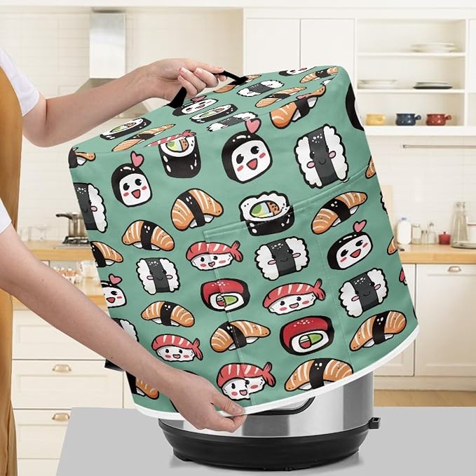 3 Quart Pressure Cooker Small Appliance Covers, Washable Dust Cover - Image 4