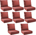 Outdoor Cushion Set for Furniture Patio Furniture, UV Resistant, Water Resistant by PLANNTONNEO