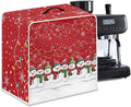 Christmas Snowflake Coffee Maker Cover Dust Protection by Unknown