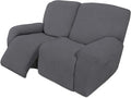 Easy-Going 6 Pieces Recliner Loveseat Stretch Sofa Slipcover Sofa Cover by Easy-Going