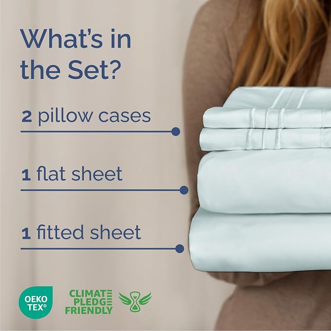 Cal King Size 4 Piece Sheet Set - Image 2