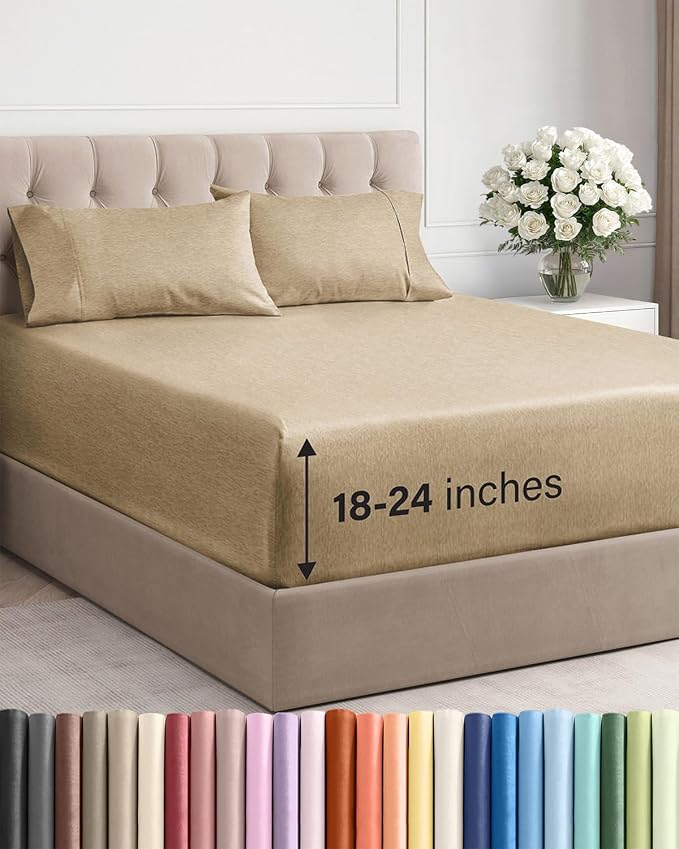 Extra Deep Pocket Queen Sheet Set by CGKUnlimited