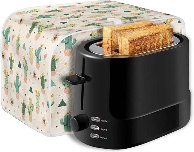 ZFRXIGN Cactus Toaster Cover 4 Slice Wide Slot Toaster Dust Covers Oven Cover - Image 6