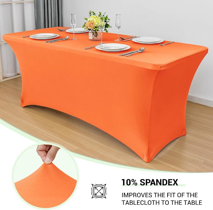 Obstal 8Ft Stretch Spandex Table Cover - Image 2