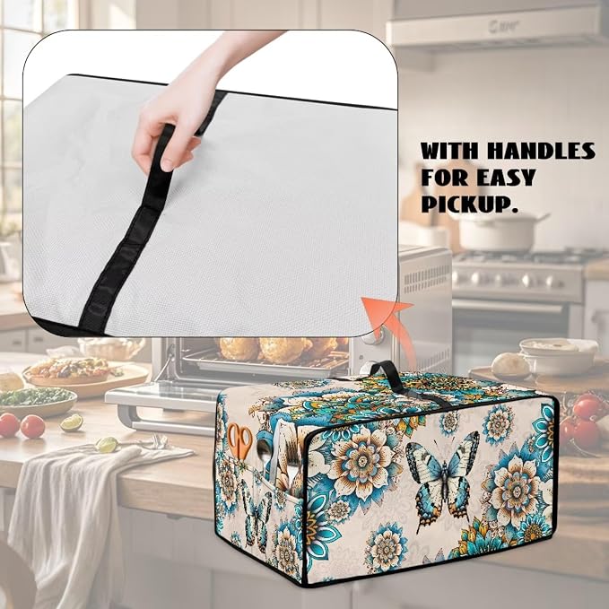 Toaster Oven Dust Cover for Countertop Convection Ovens, Dustproof Smart - Image 4
