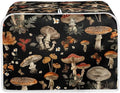 Mushroom Printed 4 Slice Kitchen Machine Covers, Dustproof Toaster Cover Fits by Baxinh