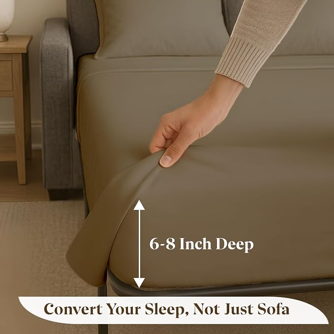 Sleeper Sofa Bed Sheet Set - Image 4