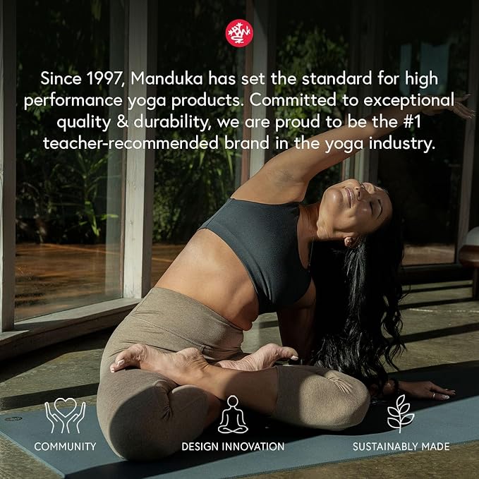 Manduka Begin Yoga Mat 68" - 5mm Cushioning | Comfortable - Image 5