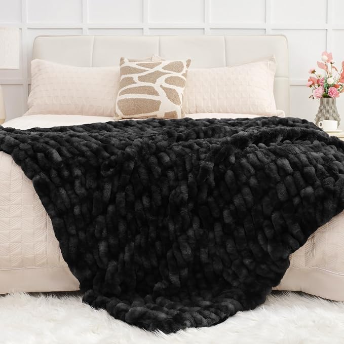 Ultra Soft Luxury Faux Fur Throw Blanket - Image 7