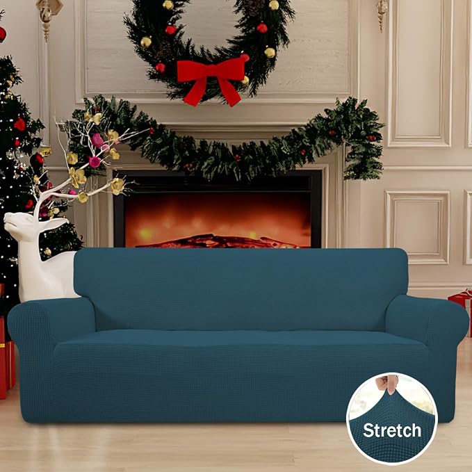 Easy-Going Stretch Sofa Slipcover 1-Piece Sofa Cover Furniture Protector Couch - Image 2