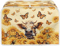 Sunflower Butterfly Butterfly Printed Toaster Cover by Baxinh