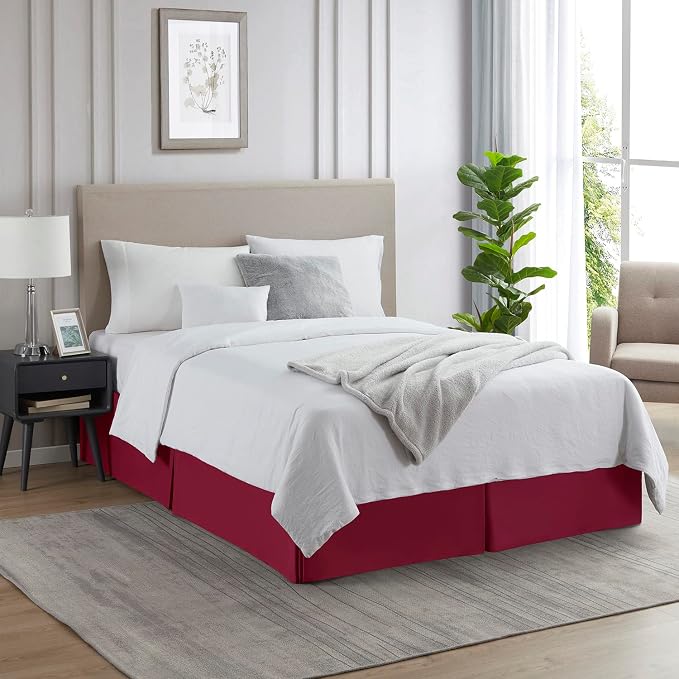 Nestl Red Heaven Twin XL Bed Skirt - Image 4