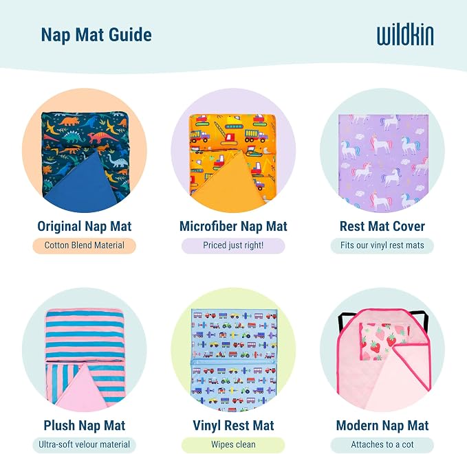 Wildkin Kids Original Nap Mat – Cozy Kids Sleep Mat - Image 8