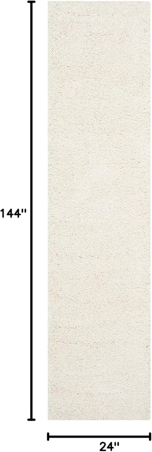 SAFAVIEH Milan Shag Collection Runner Rug - Image 2