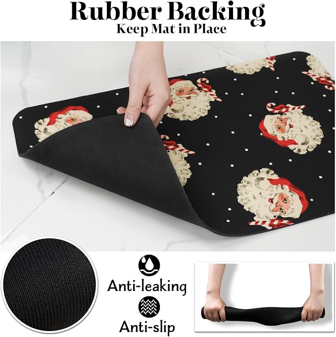 Dog Cat Food Mats for Floors, Absorbent Dog Bowl Mats for Food and Water - Image 6