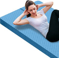 nuveti Large Exercise Mat - 15mm/20mm/30mm Thick Yoga Mat | Workout Mat by BecomeBetterYourself