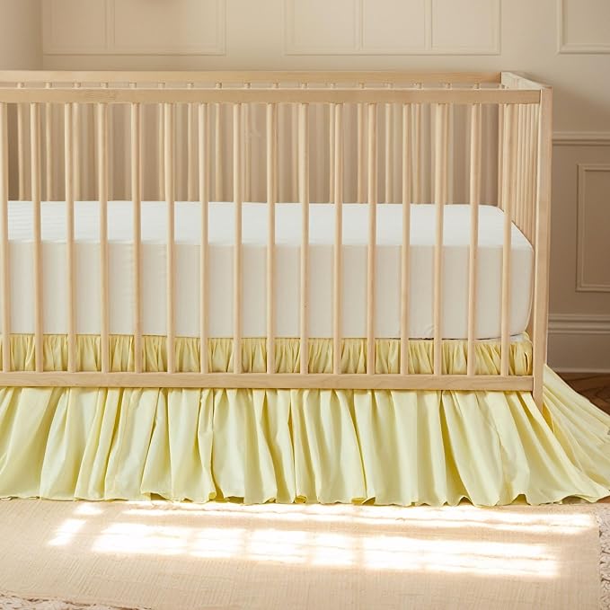 Brandream Gathered Crib Skirt, Baby Boy, Baby Girl, Gender Neutral Crib Skirt - Image 7