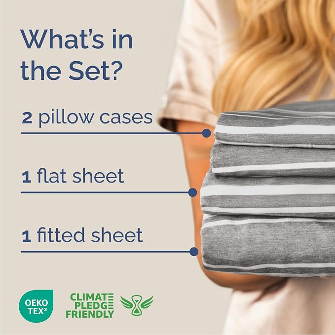 Queen Size 4 Piece Sheet Set - Image 2