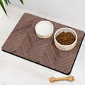 Dog Food Mats for Floors Absorbent, Pet Cat Food Mat by Ayiashiab