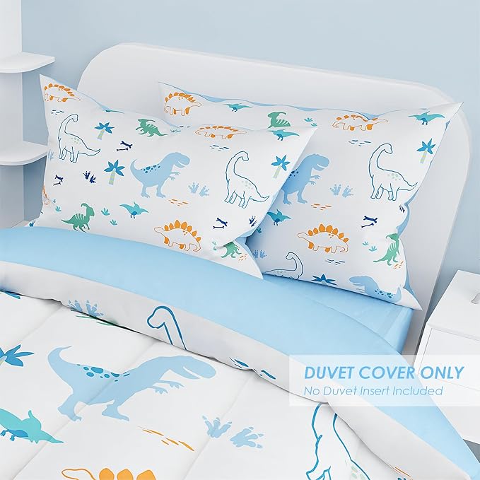 SANDJEST Dinosaur Duvet Cover Sets Twin Size - Image 5