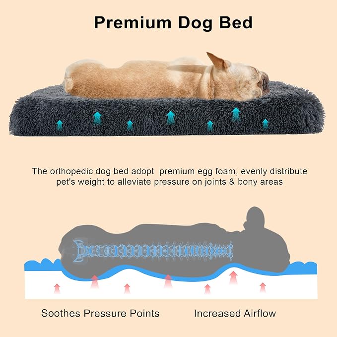 Fluffy Orthopedic Dog Beds for Puppy/Cats - Image 4