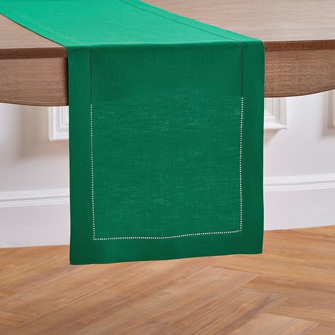 Solino Home Linen Table Runner 90 Inches Long - Image 2