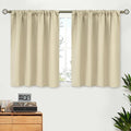 BGment Blackout Kitchen Curtains 36 Inch Length by BGment