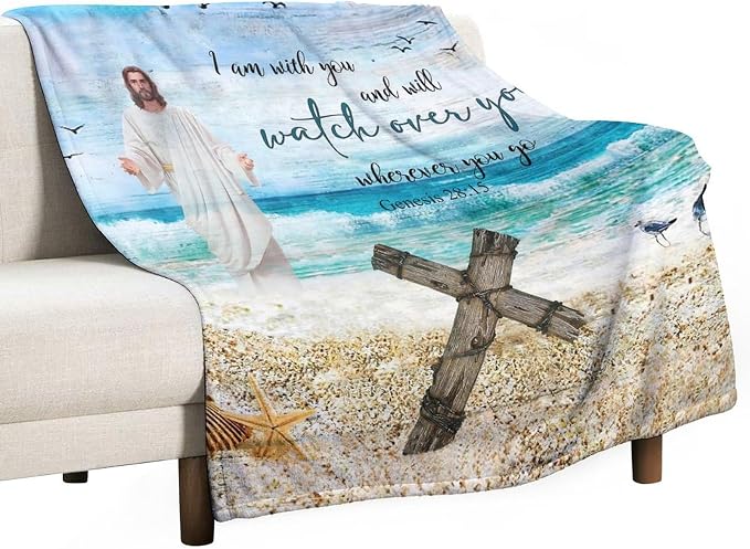 Christian Jesus Blanket Christian Gifts - Image 2