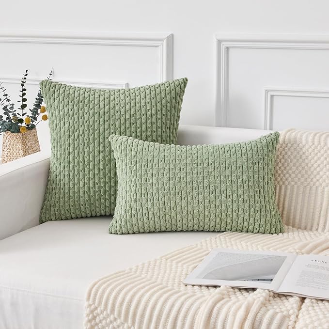Kevin Textile 12x20 Inch Pillow Cover 1 Pack Boho Decorative Soft Striped - Image 5