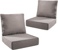 Outdoor Seat Cushion Set-24 x 24 x 6 Inch Outdoor Chair Cushions Set of 2 by NatureComfyOutdoorFurniture