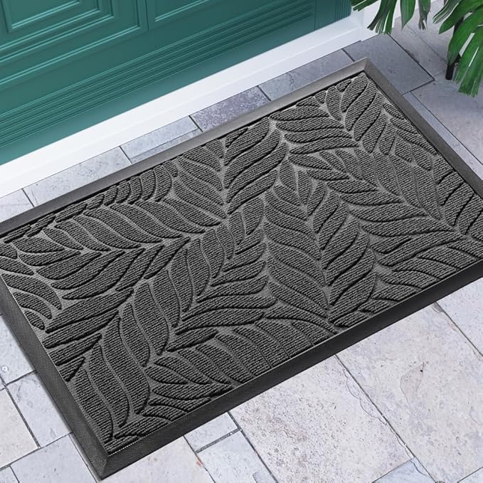 Yimobra Front Door Mat Outdoor Indoor, 29.5x17 All-Season Waterproof Door Mat - Image 7