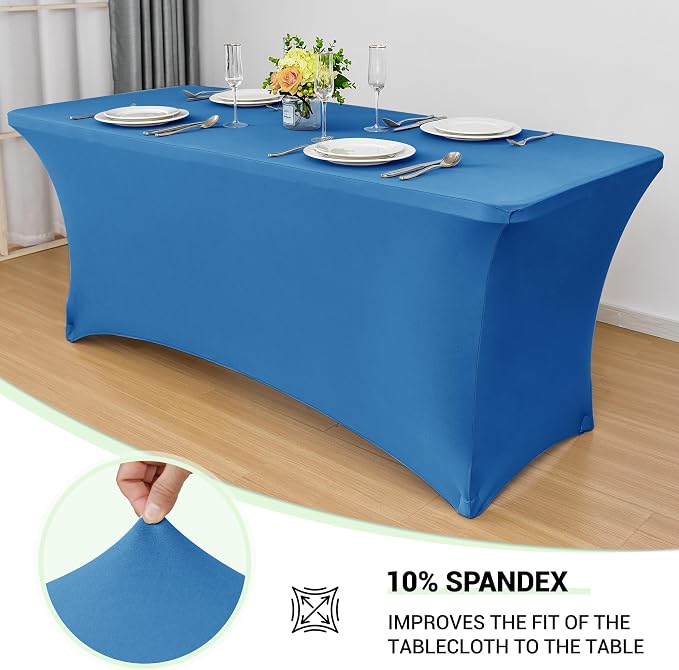 Obstal 6ft Stretch Spandex Table Cover - Image 2