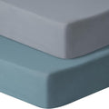 Pack and Play Sheets Fitted, 2 Pack Pack n Play Sheets by GUNTAIL