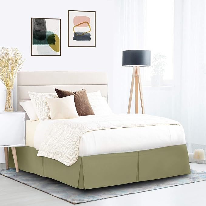 Nestl Green Twin Bed Skirt - Image 9